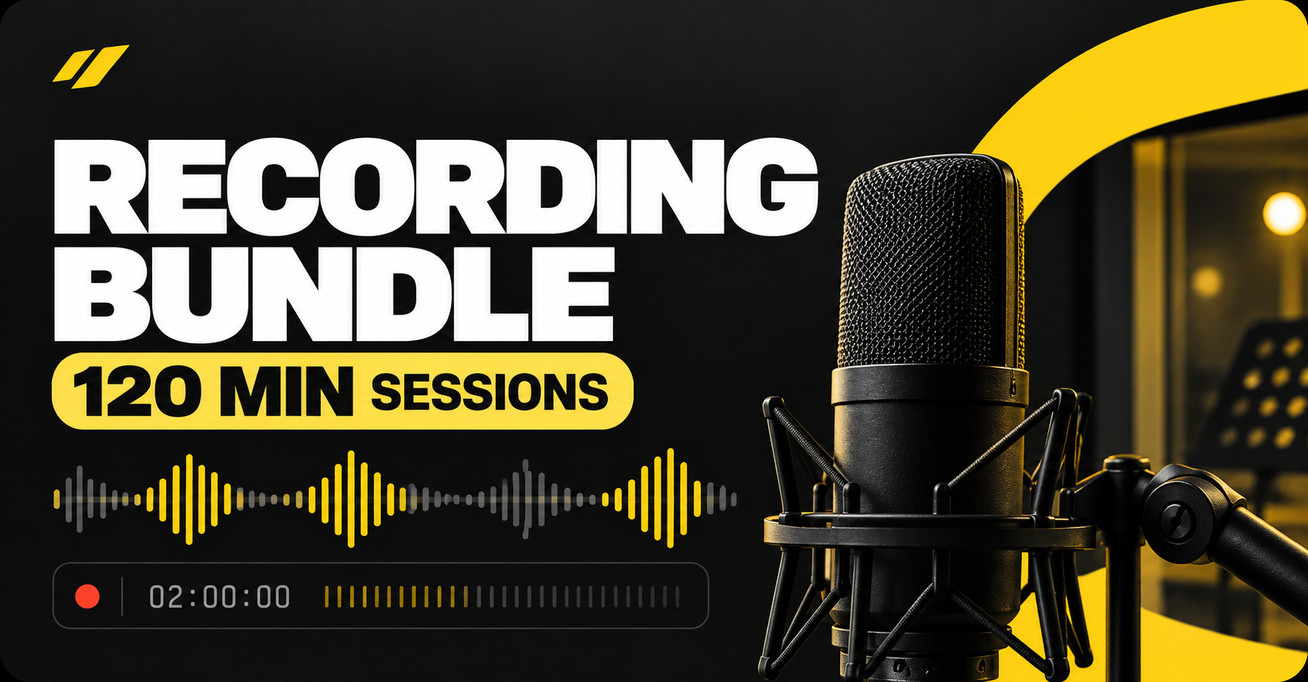 Recording Bundle (120 min sessions)