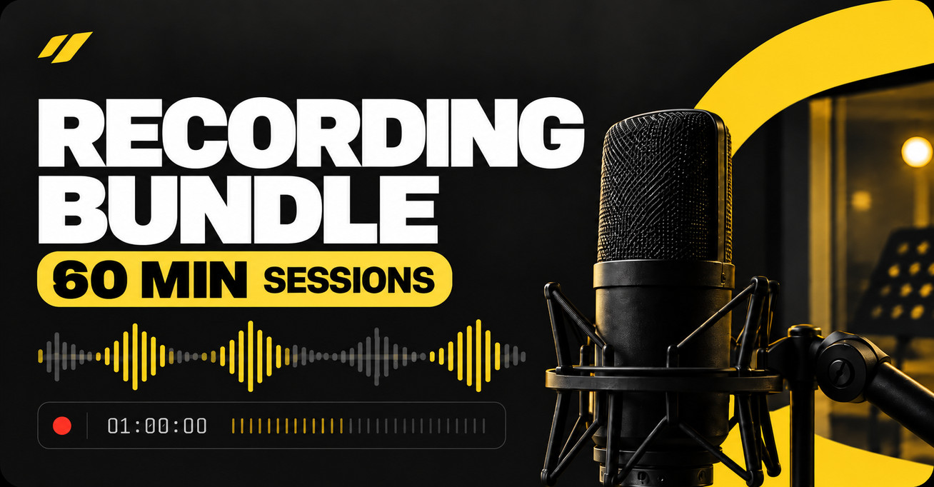 Recording Bundle (60 min sessions)