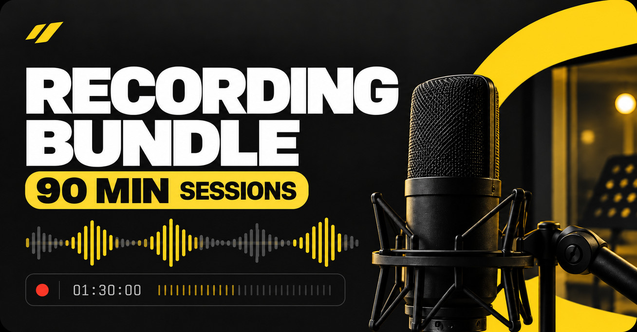 Recording Bundle (90 min sessions)