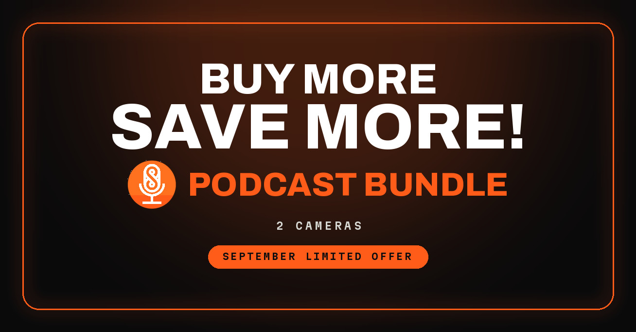 Podcast Recording Bundle (2-Cameras)