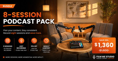 8-Session Podcast Pack ⭐