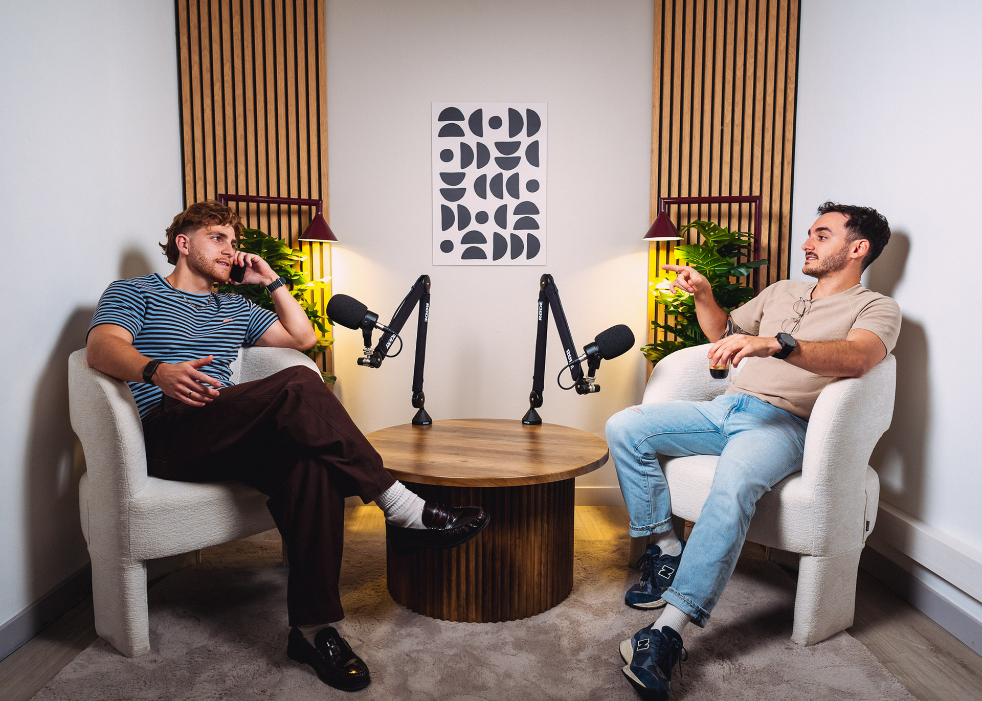 Visite du studio