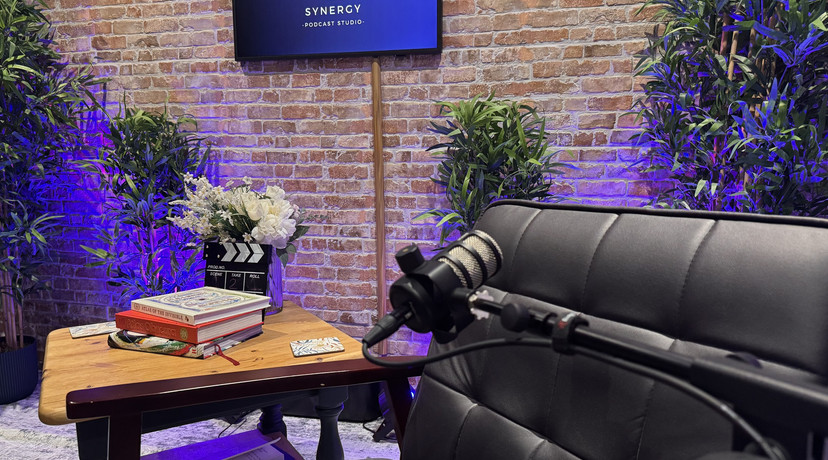 Black Chairs + Brick Wall
