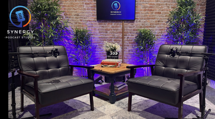 Black Chairs + Brick Wall